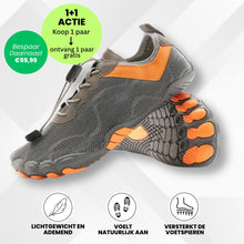 Afbeelding in Gallery-weergave laden, FreeStep - ergonomische, pijnverlichtende en waterdichte barefoot schoenen – Speciale Actie 1+1 Gratis