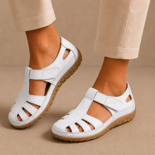 Afbeelding in Gallery-weergave laden, BellaVita comfortabele leren sandaal — Premium zacht · Antislip · Vederlicht