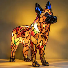 Afbeelding in Gallery-weergave laden, Lumihond - handgemaakte lichtgevende lamp die harten laat stralen - original