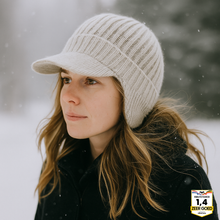 Afbeelding in Gallery-weergave laden, Fjordwarm – Scandinavische wintermuts met oorbescherming (unisex, one size fits all)