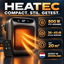Afbeelding in Gallery-weergave laden, HEATEC – energiezuinige draagbare comfortverwarming met hoog verwarmingsvermogen & veiligheidssysteem, zonder installatie | Tot 20 m²