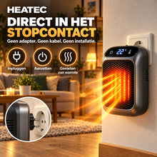 Afbeelding in Gallery-weergave laden, HEATEC – energiezuinige draagbare comfortverwarming met hoog verwarmingsvermogen & veiligheidssysteem, zonder installatie | Tot 20 m²