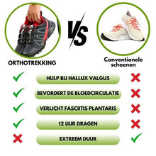 Afbeelding in Gallery-weergave laden, OrthoTrekking - Ergonomische pijnverlichtende trekking- en wandelschoenen – Speciale Actie 1+1 Gratis