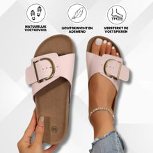 Afbeelding in Gallery-weergave laden, OrthoMia - Pijnsverlichtende kurk sandalen met bandjesontwerp voor dames
