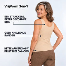 Afbeelding in Gallery-weergave laden, VrijVorm 3-in-1 – de top die uw bh vervangt | ondersteunende comforttop met geïntegreerde bh