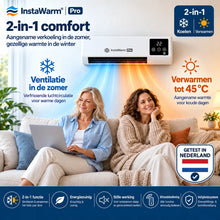 Afbeelding in Gallery-weergave laden, InstaWarm Pro – energiebesparende draagbare comfortverwarming met krachtige warmte &amp; veiligheidssysteem | Zonder installatie, tot 51 m²
