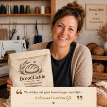 Afbeelding in Gallery-weergave laden, BroodLiefde – Houd brood langer vers. Natuurlijk, ambachtelijk en met echte bijenwas
