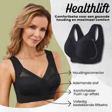 Afbeelding in Gallery-weergave laden, Healthlift: ergonomische en bandeloos comfortbeha voor een betere houding inclusief push-up effect
