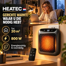 Afbeelding in Gallery-weergave laden, HEATEC – energiezuinige draagbare comfortverwarming met hoog verwarmingsvermogen &amp; veiligheidssysteem, zonder installatie | Tot 20 m²
