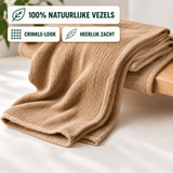 Het Nordic Wolken-Musselindeken – 100% katoen
