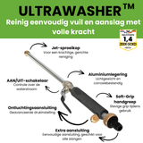 Ultrawasher – Turbo-hogedrukreiniger voor elke tuinslang